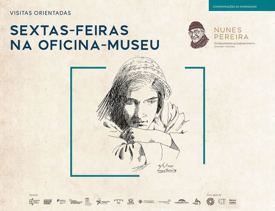 Às sextas na Oficina-Museu - à sexta-feira, pelas 17h00 de 6 fevereiro a 27 março 2026
